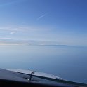 ostrov Man obklopený Irským mořem, pohled od Velké Británie